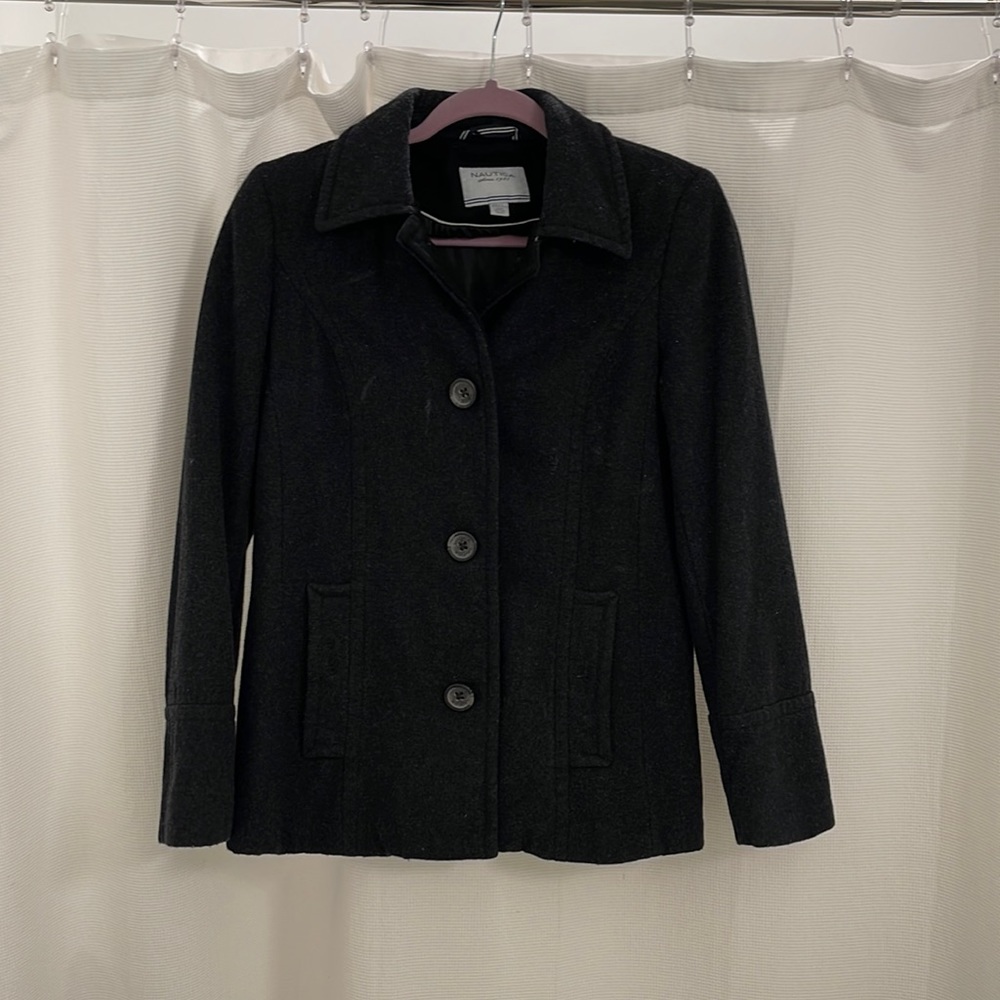 Nautica Blazer Wool Winter Coat